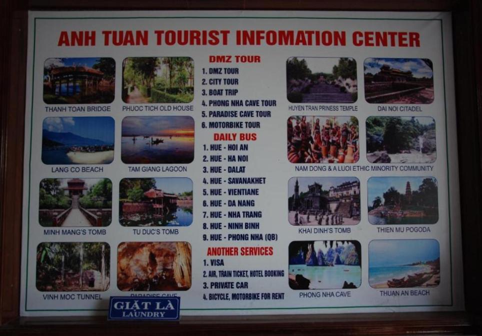 Anh Tuan Hotel Hue Buitenkant foto